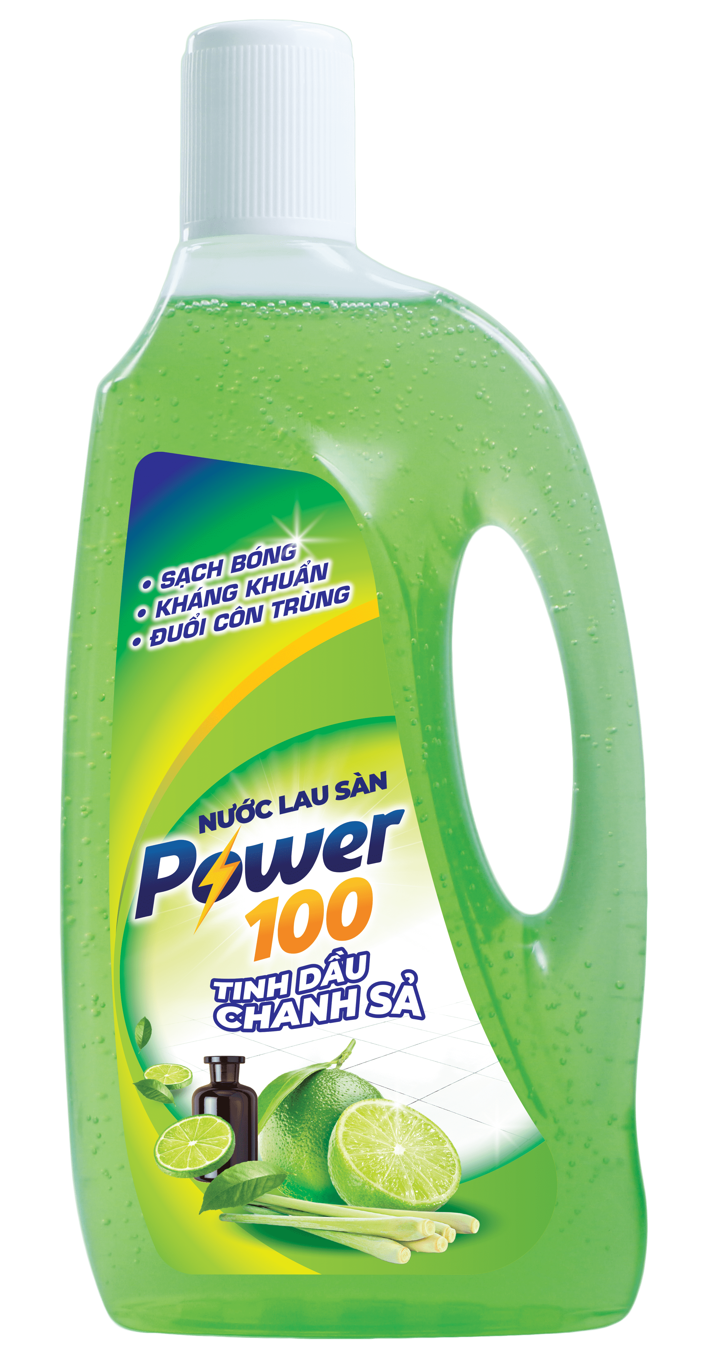 POWER100 LEMON AND LEMONGRASS FLOOR CLEANER