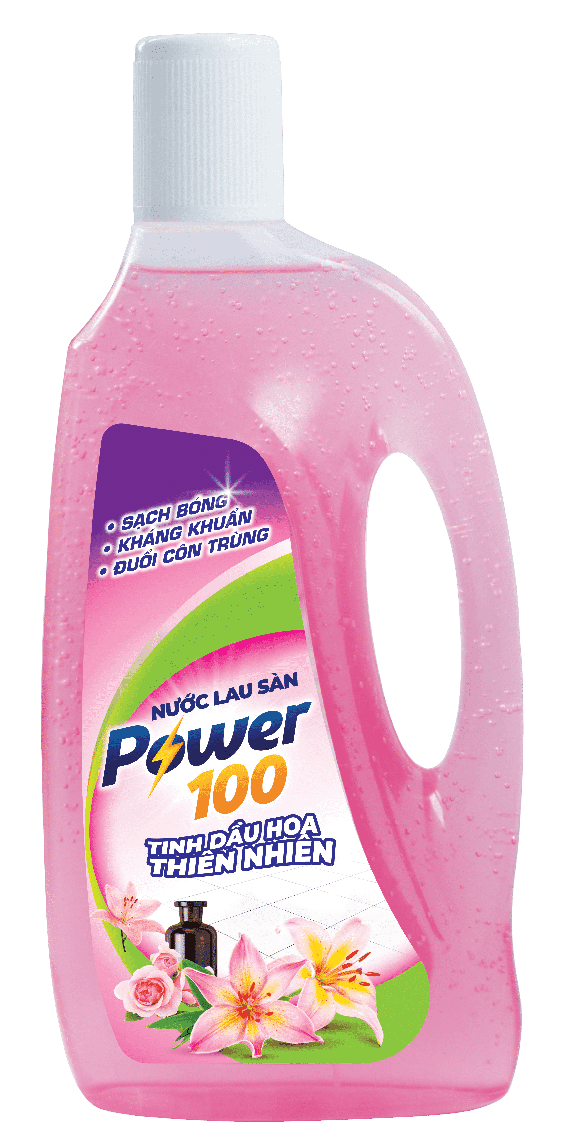 POWER100 FLORAL FLOOR CLEANER