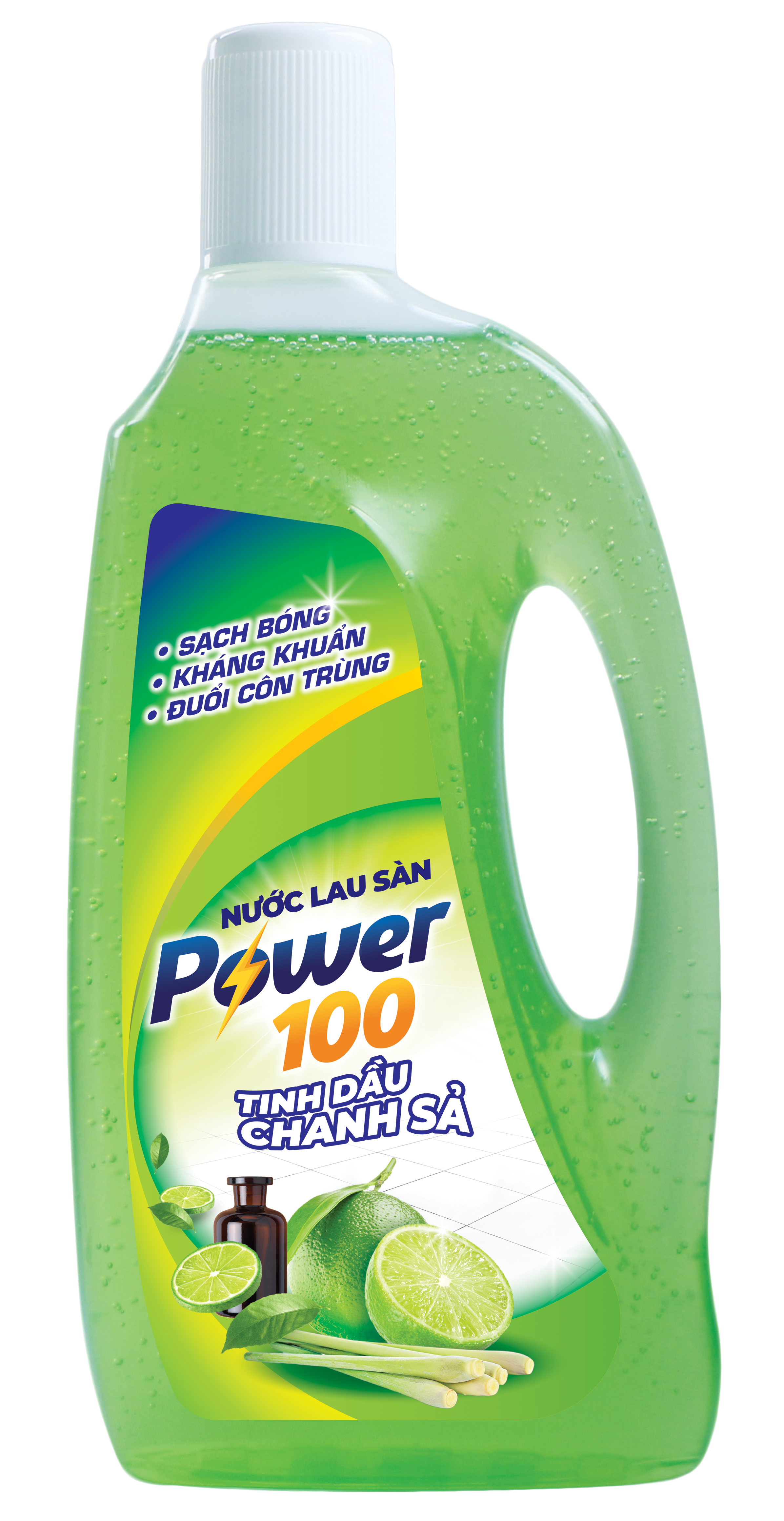 NƯỚC LAU SÀN POWER100 TINH DẦU CHANH SẢ